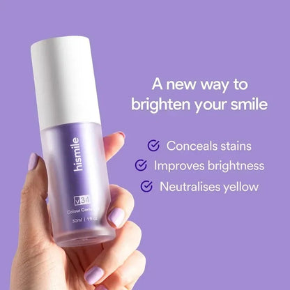 V34 Purple Teeth Whitening Serum