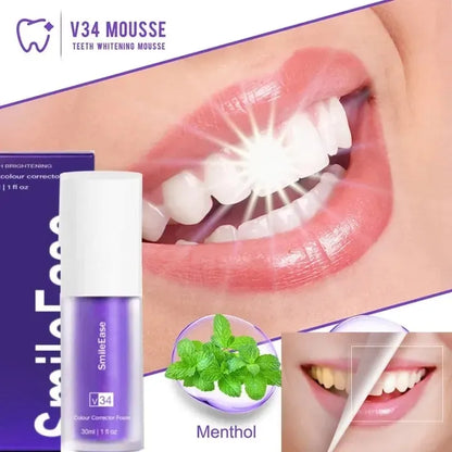V34 Purple Teeth Whitening Serum